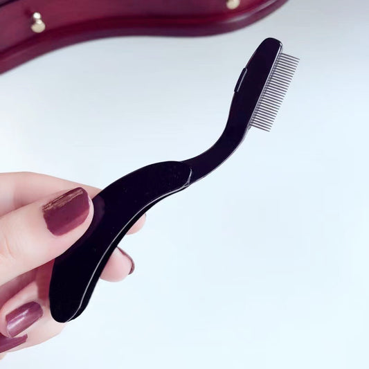 Metal Teeth Eyelash Comb for Defined Lashes
