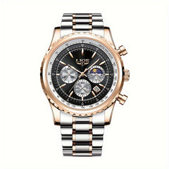 Quartz Women's Waterproof Luminous Watch Date Chronograph Sport Wristwatch