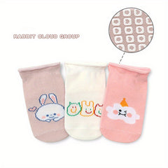 Non Slip Grip Baby Socks Cozy Socks For 0-3 Year Old