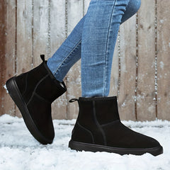 Women's Snow Boots Warm & Stylish Mid Top Footwear for Cold Weather