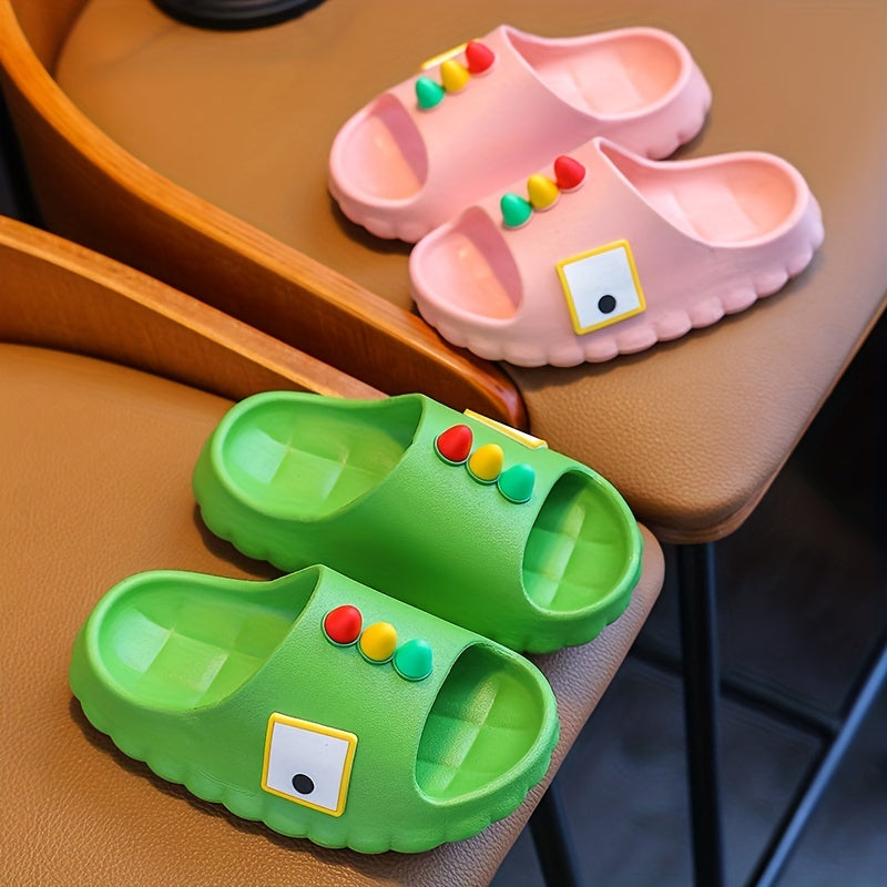 Kids' Dinosaur Slippers Lightweight Non Slip Shoes