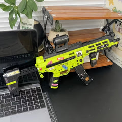 1698 pcs Military Building Block Set Toy Gun with Scope