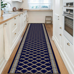 Nordic Long Strip Rug Modern Non Slip Kitchen Laundry Bathroom Rug