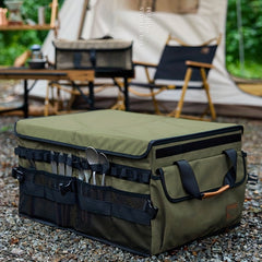 Car Storage Box Outdoor Camping Oxford Cloth Folding Storage Box