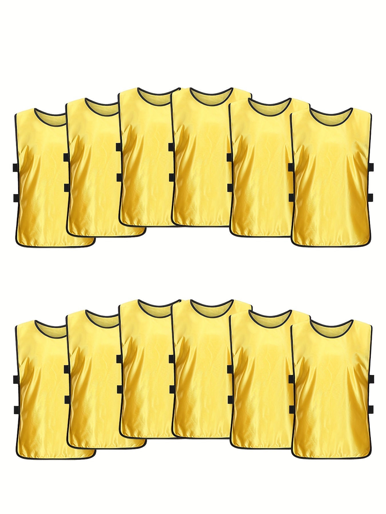 12pcs Athletic Scrimmage Training Vest Soccer Basketball Practice