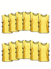 12pcs Athletic Scrimmage Training Vest Soccer Basketball Practice