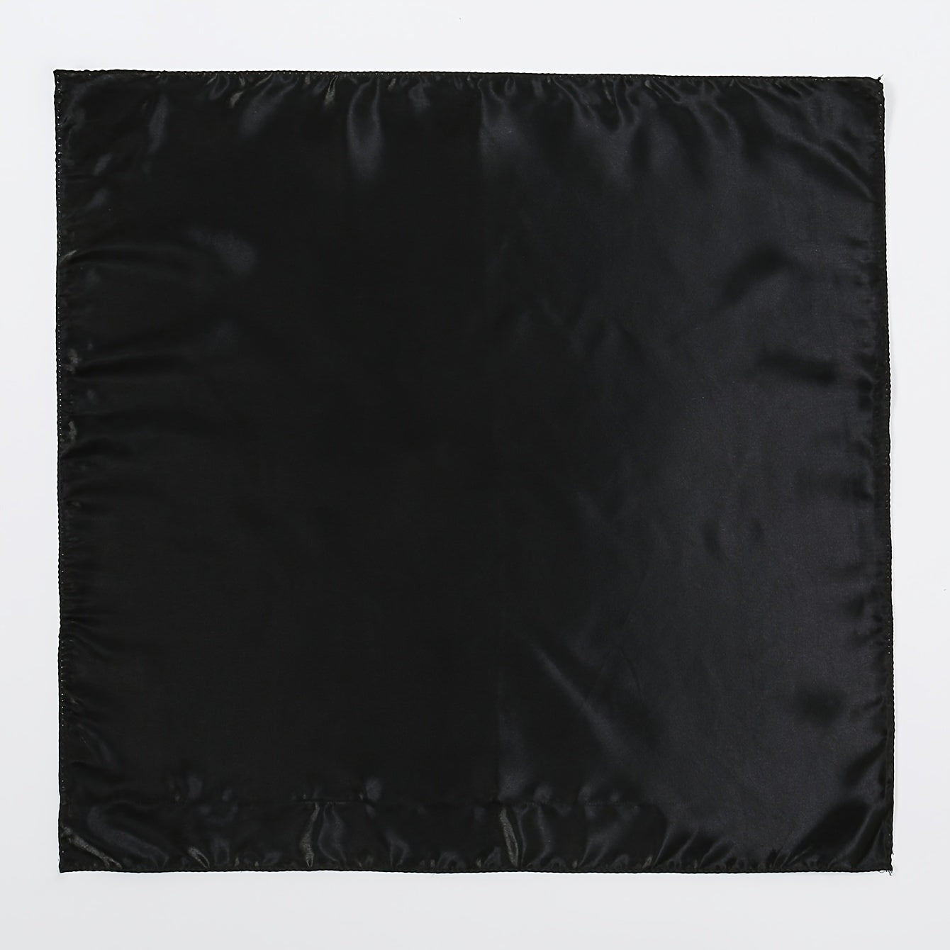 Small Square Satin Scarf Solid Casual Neckerchief Head Wrap Hair Accessories