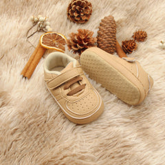Baby Boys Hook & Loop Sneakers Lightweight & Non Slip