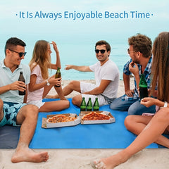 Large Waterproof Beach Blanket 79x83 inches