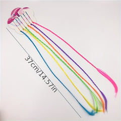 6 Colors Mini Clip Kids Hair Bands Girl Hair Accessories