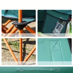 Portable Outdoor Folding Chair Camping Moon Chair