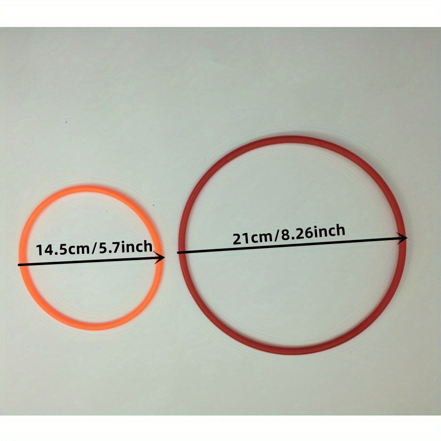 8pcs Mixed Tossing Ring Game Set Outdoor Throwing 13 & Inner Diameter 4pcs Each
