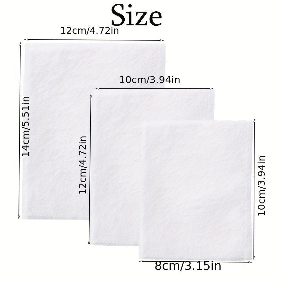 100pcs Biodegradable Grow Bags for Plants Non Woven Nursery Bags