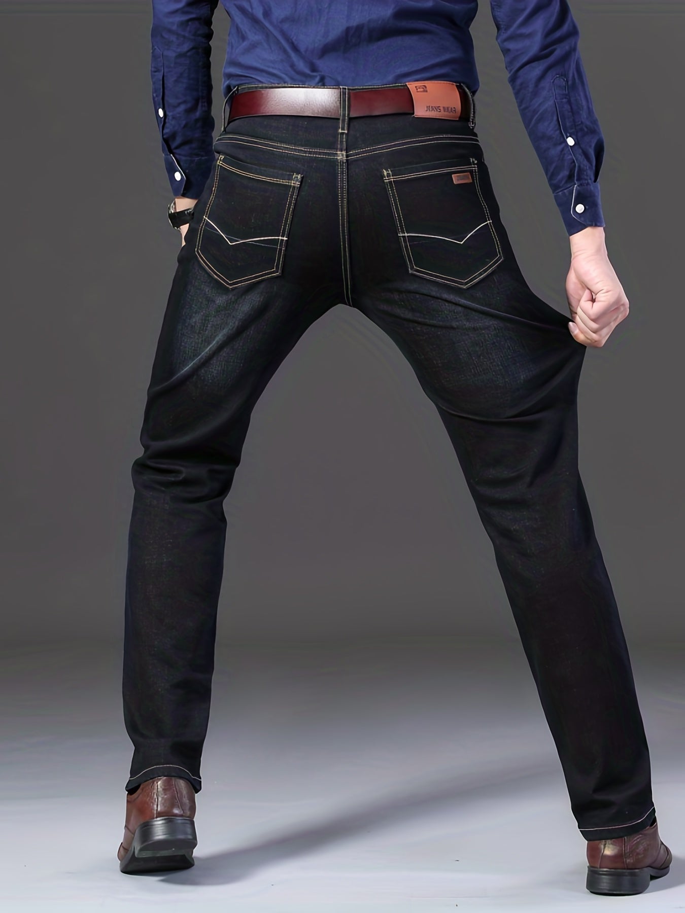 Men's Slim Fit Straight Leg Jeans