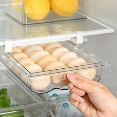 2pcs Egg Holder For Refrigerator Drawer Fridge Egg Drawer Organizer