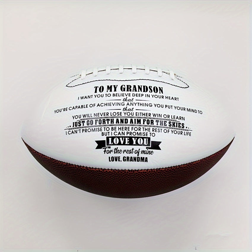 American Football Gift For Grandson Size 9
