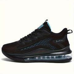 Men's Plus Size Breathable Solid Sneakers Non Slip Lace Up Shoes