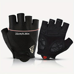 Half finger Cycling Gloves for Men and Women Shock Absorption Anti-slip