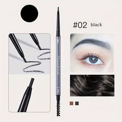 Waterproof Sweatproof Brown Liquid Eyebrow Pen Ultra Slim