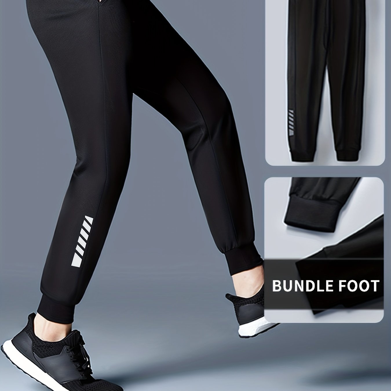 Men's Mesh Athletic Track Pants with Pockets for Gym and Running