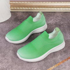 Mesh Breathable Low Top Sneakers Running Shoes Women's Footwear