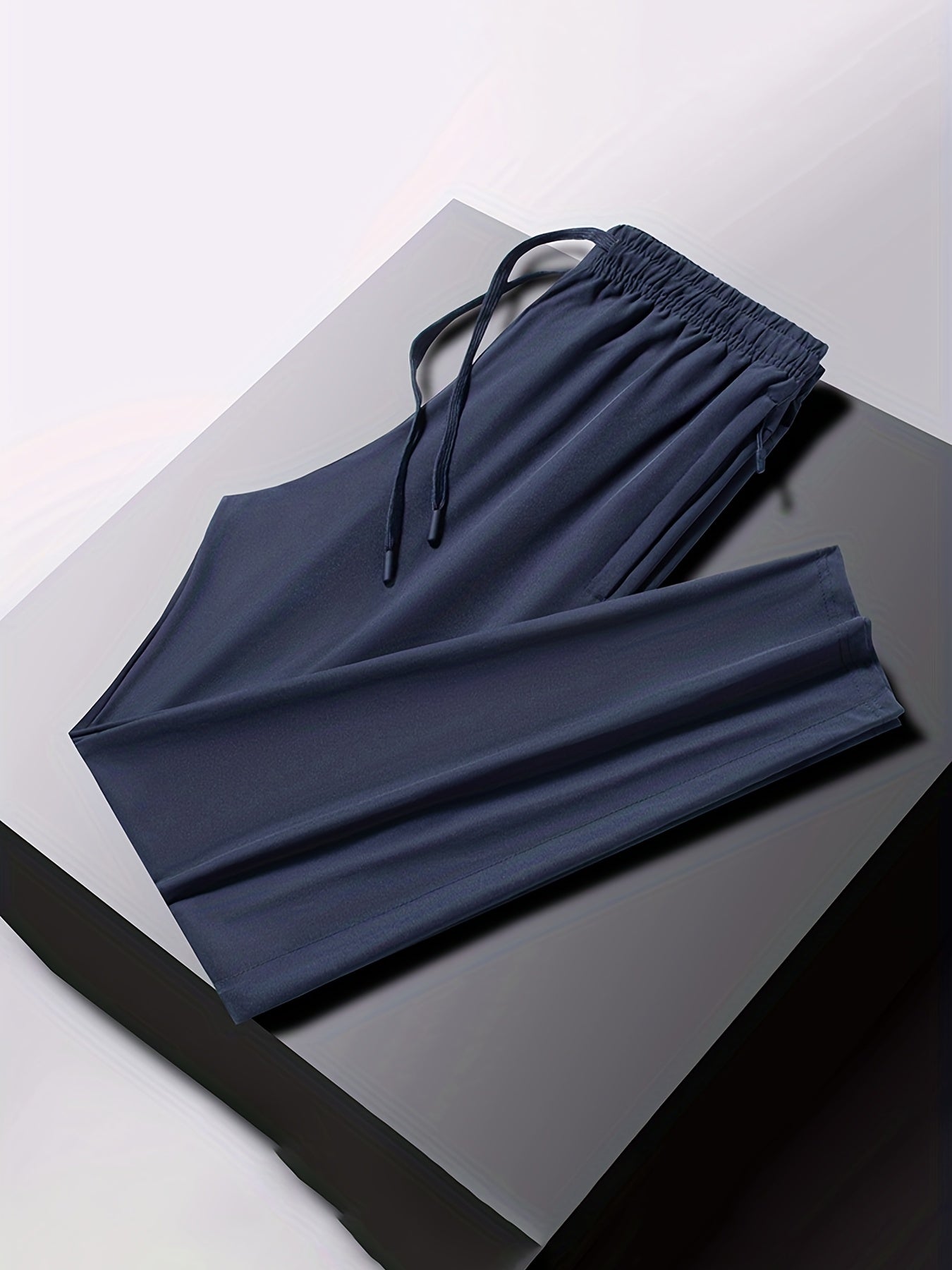 Men's Drawstring Sport Trousers Lightweight Athletic Pants