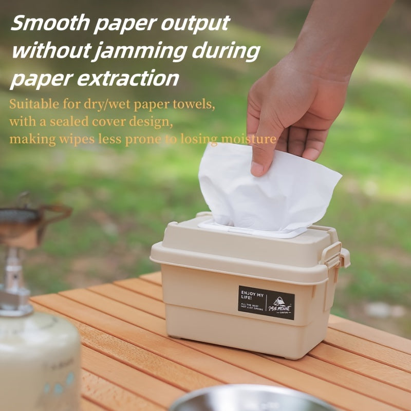 Outdoor Desktop Paper Drawer Storage Box Trash Bin Seasoning Bottle Storage Box