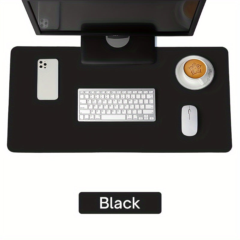 Large Size PU Leather Desk Protector Mat Waterproof Mouse Pad