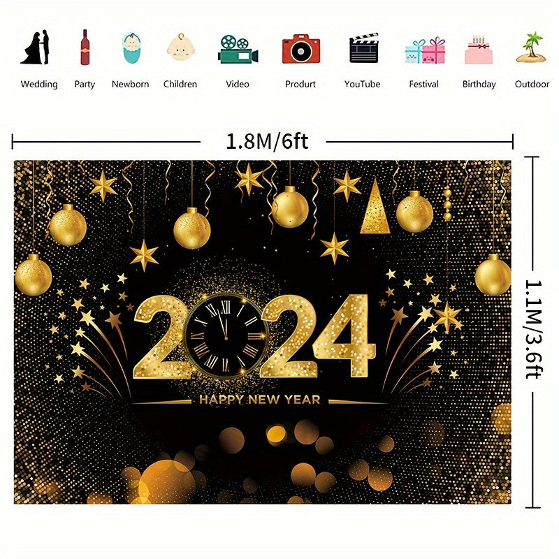 2021 Year Banner Party Decoration Supplies Photo Background