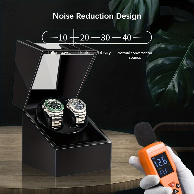 Quiet Motor Watch Winder USB Powered For Men's & Women's Watches