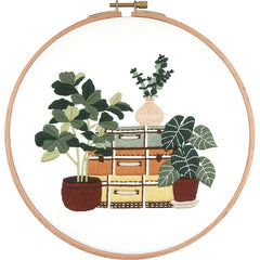 Embroidery Kit For Beginners Hand DIY Cross Stitch Kits Embroidery Hoop