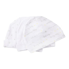 3pcs Unisex Newborn Baby Caps Boy Girl Infant Accessories