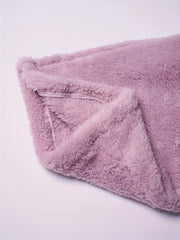 Women's Plus Solid Fleece Flannel Warm Pants