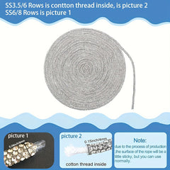 Clear Crystal Rope Clothes Bags Shoes Decor DIY Home Wedding Decoration