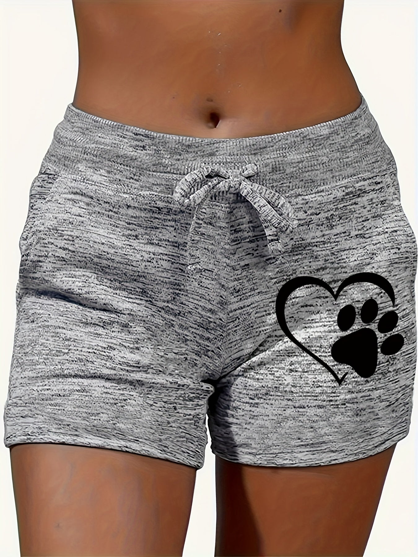 Casual Drawstring Shorts for Summer & Spring