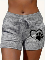 Casual Drawstring Shorts for Summer & Spring