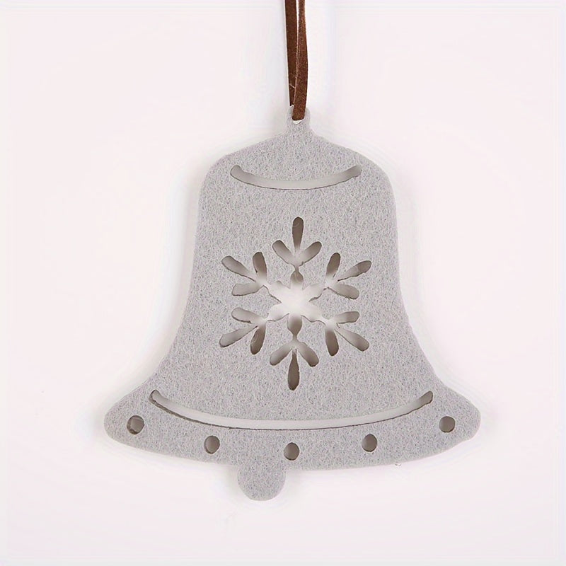 Christmas Gingerbread Man Felt Pendant DIY Decoration