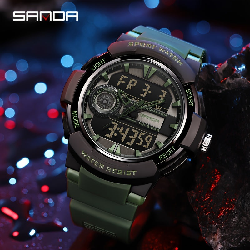 SANDA Boy's Military Falling Resistant Watch