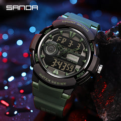 SANDA Boy's Military Falling Resistant Watch