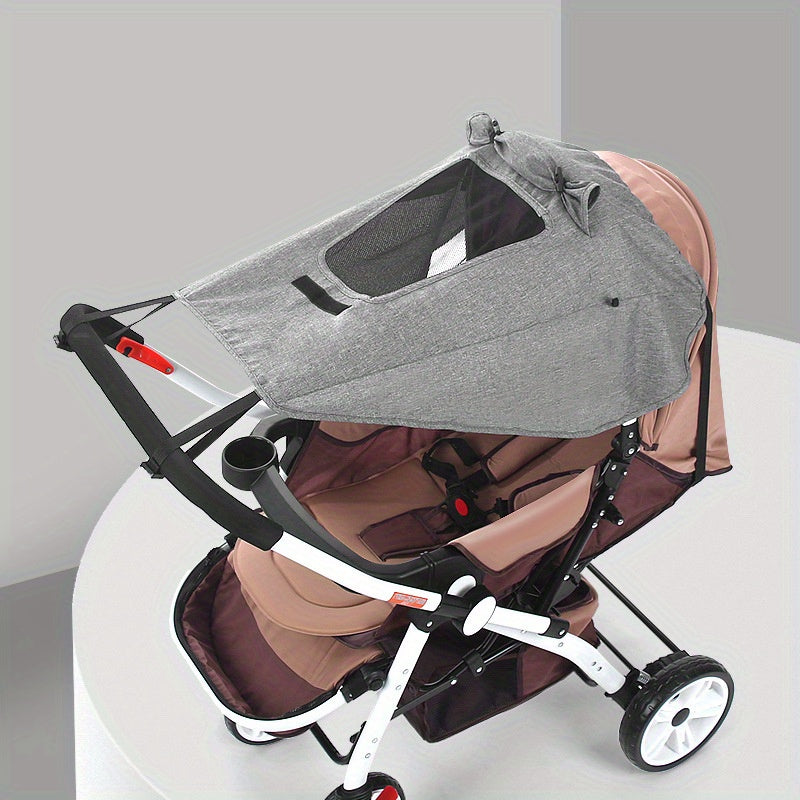 Waterproof Stroller Sunshade Cover Anti UV With Window