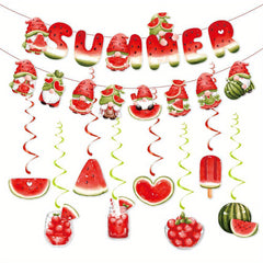 Watermelon Party Decoration Set for Kids Birthday Party