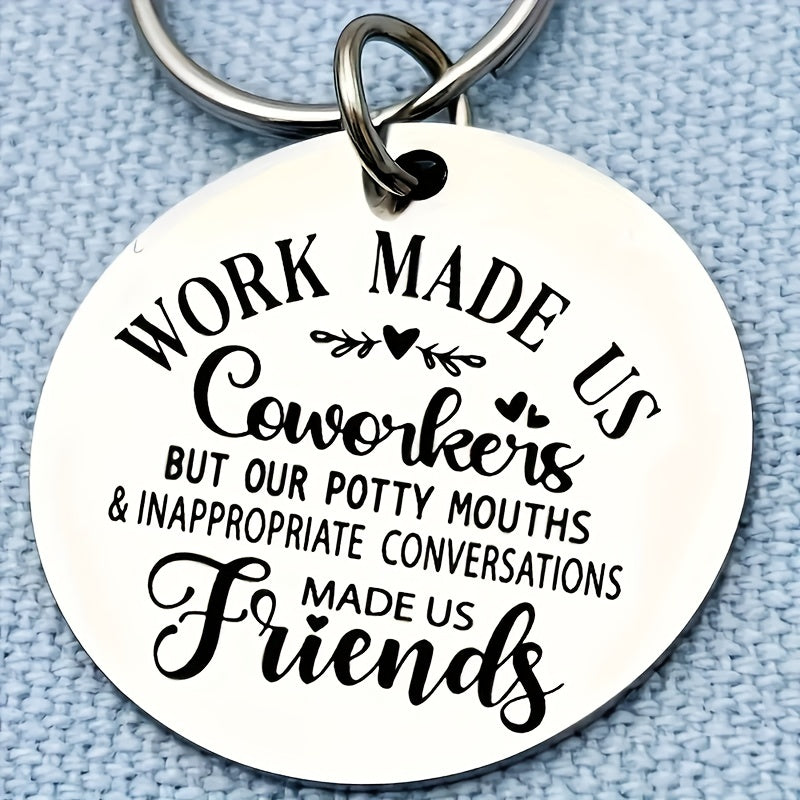Stainless Steel Keychain Gift For Men Friends Colleague