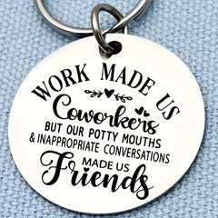 Stainless Steel Keychain Gift For Men Friends Colleague