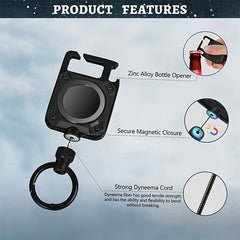 Retractable Key Chain Keyring For Outdoor Sports