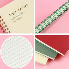 160 Pages Minimalist Coil Notebook for Students & Office Use