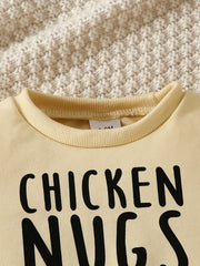 Baby Casual Style Letter Print Sweatshirt