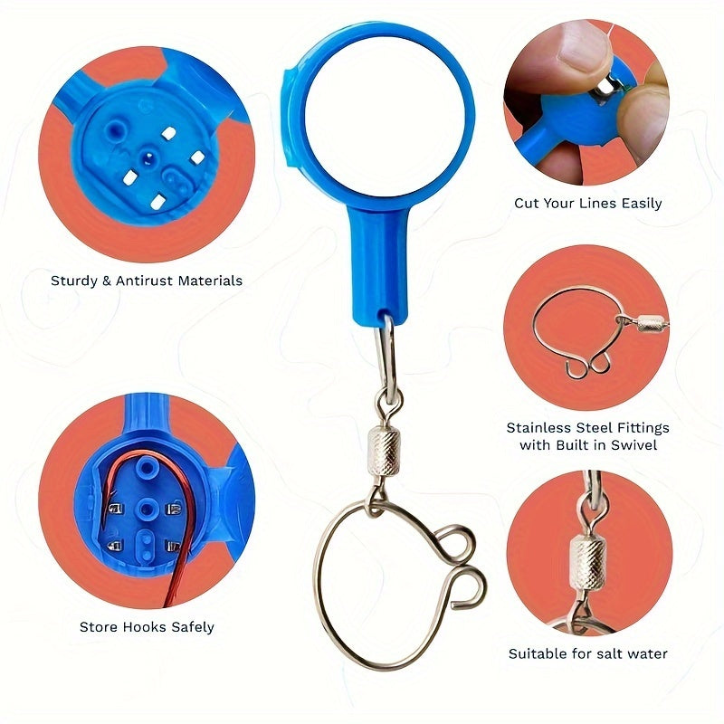 Fishing Knot Tying Tool Quick Knot Tying Tool Outdoor Fishing Supplies