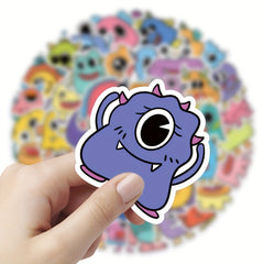 60pcs Little Monster Series Graffiti Stickers DIY Waterproof Sticker Pack