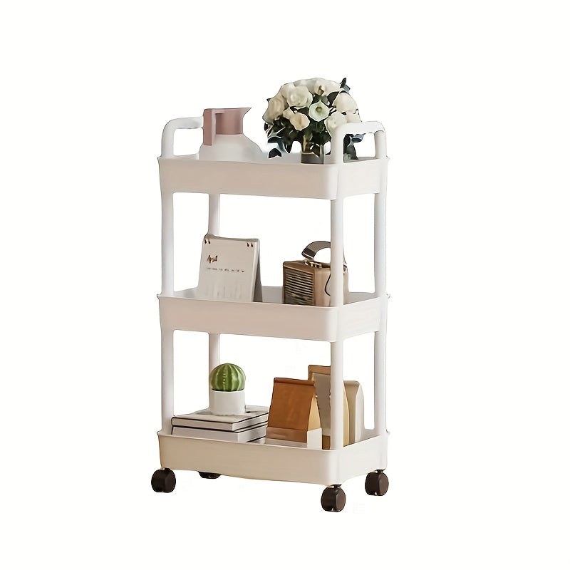 Small Cart Storage Rack Rolling Organization Cart
