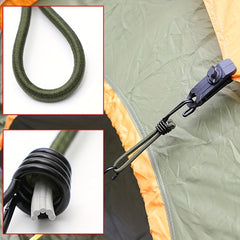 6pcs Outdoor Mountaineering Tent Clips Windproof Canopy Accessories